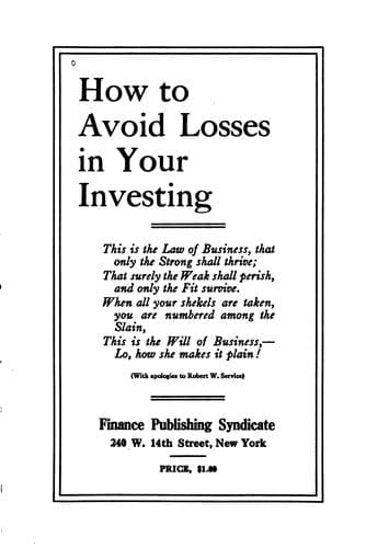 How To Avoid Loss And Earn Consistently In The Stock Market