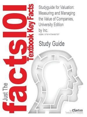 Valuation Measuring And Managing The Value Of Companies 3rd Edition