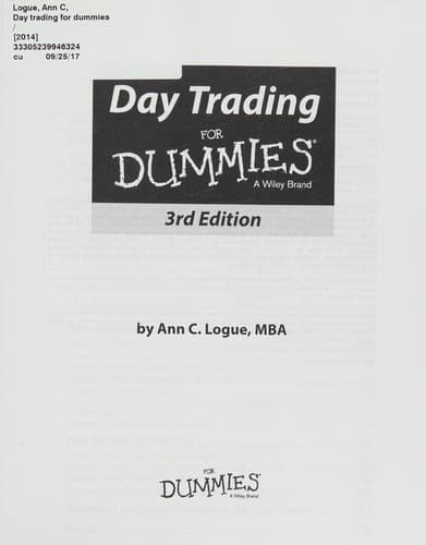 Day Trading For Dummies